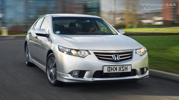 Установка ГБО на Honda Accord 2.4 — 2012