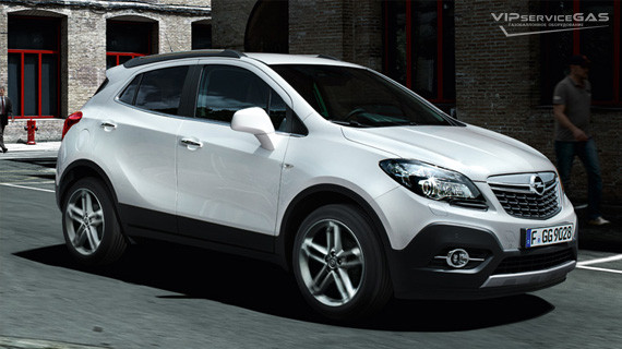 Установка ГБО на Opel Mokka 1.8