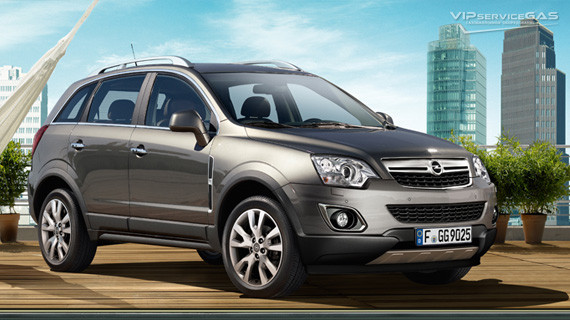 Установка ГБО на Opel Antara 2.4