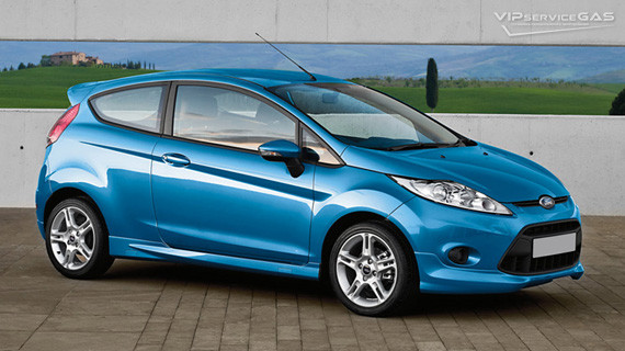 Установка ГБО на Ford Fiesta 2012