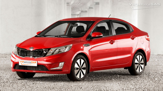 Установка ГБО на Kia Rio 1.6 — 123 л.с.