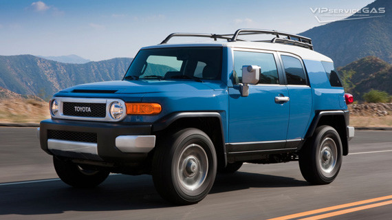 Установка ГБО на Toyota FJ Cruiser 4.0 — 260 л.с.