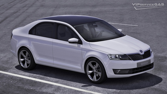 Установка ГБО на Skoda Rapid 1.6 — 2015