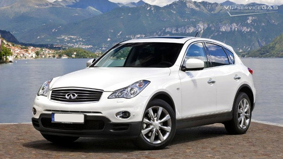 Установка ГБО на Infiniti QX50