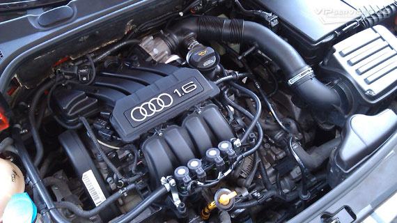 Установка гбо на Audi A3 1.6