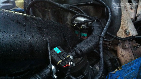 ГБО на DAF 75 310 — EURO 3