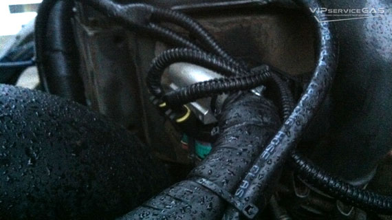 Газобаллонное оборудование на DAF 75 310 — EURO 3