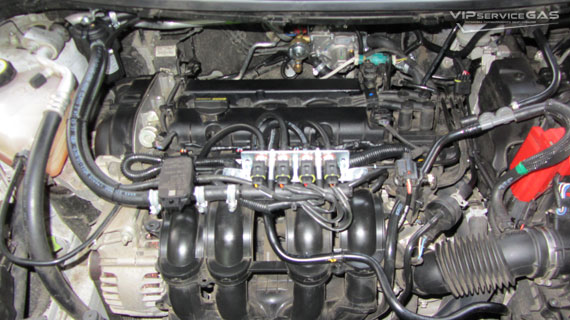 Установка гбо на Ford Fiesta