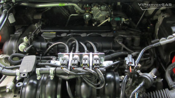 гбо на Ford Fiesta