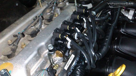 Установка гбо на Geely Emgrand 7 1.8