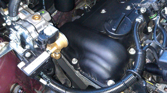 Газ на Хюндай Акцент 1.4