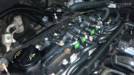 Газ на Hyundai i30 1.6