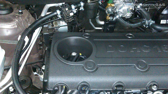 Газ на Hyundai ix35 2.0