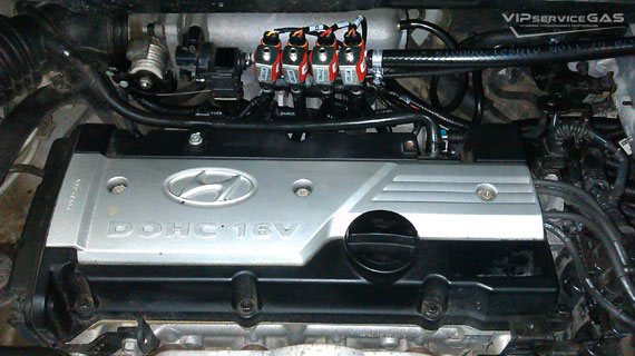 Гбо на Hyundai Matrix 1.6