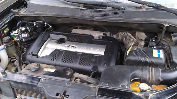 Газовое оборудование на Hyundai Tucson