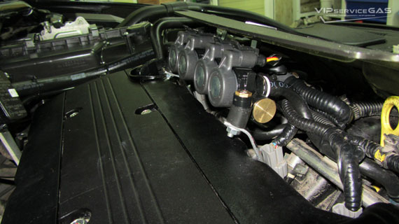 Газ на Mitsubishi Lancer X 2.0