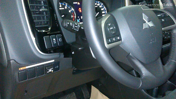 Установка гбо на Mitsubishi Outlander 2.4