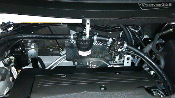 Газ на Mitsubishi Outlander 2.4