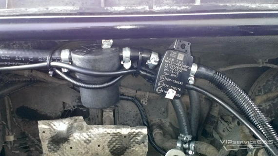 Гбо на Mitsubishi Outlander XL 2.4