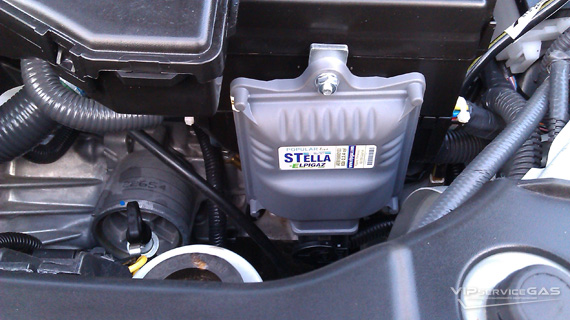 Гбо на Nissan Tiida 1.6