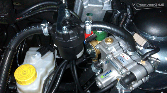 Газ на Skoda Fabia