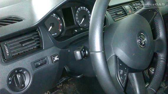 Установка гбо на Skoda Rapid 1.6