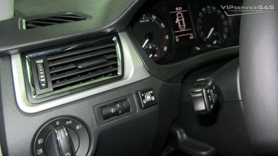 Установка гбо на Skoda Rapid 1.6 AT