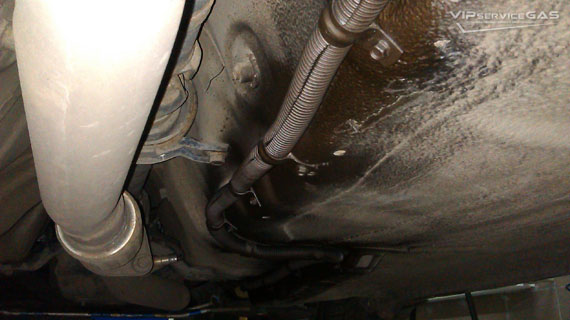 Установка гбо на Subaru Impreza 2.0