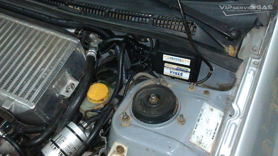 Гбо на Subaru Impreza 2.0