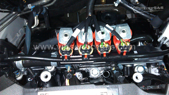Установка гбо на Toyota Auris 1.3