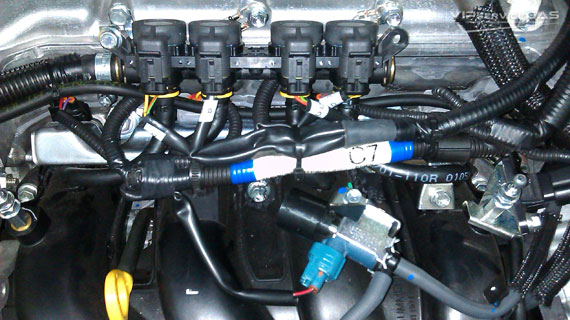 Газ на Toyota Avensis 1.8