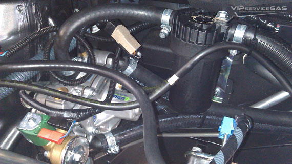 Установка гбо на Toyota Corolla 1.3