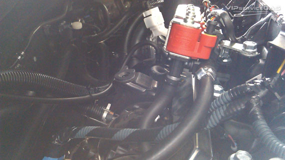 Установка гбо на Toyota Corolla 1.3