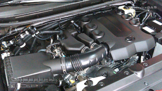 Гбо на Toyota Land Cruiser Prado V6 4.0