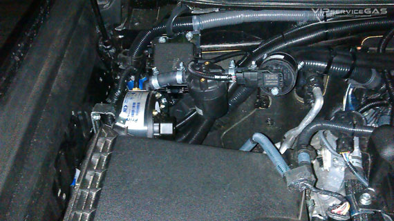 Газ на Toyota Land Cruiser Prado 4.0