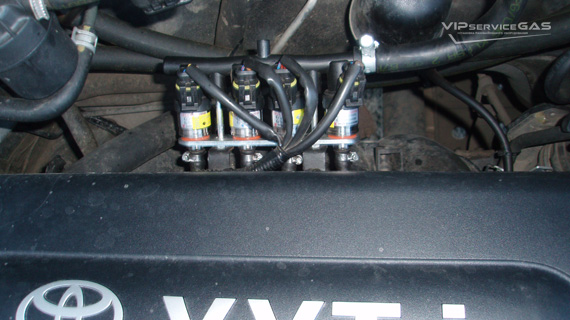 Установка гбо на Toyota RAV4 2.0