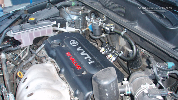 Гбо на Toyota RAV4 2.0