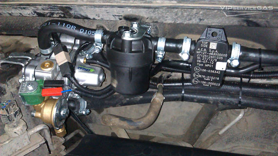 Установка гбо на Toyota RAV4 2.0