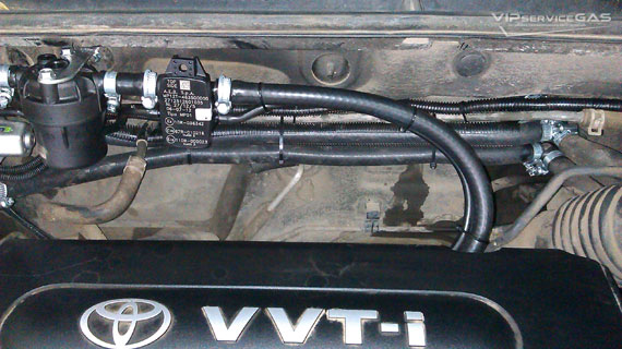 Гбо на Toyota RAV4 2.0