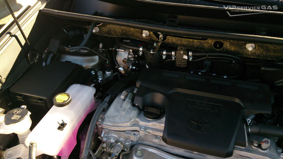 Гбо на Toyota RAV4 2.0