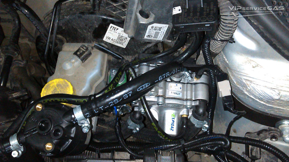 Гбо на Volkswagen Polo 1.6